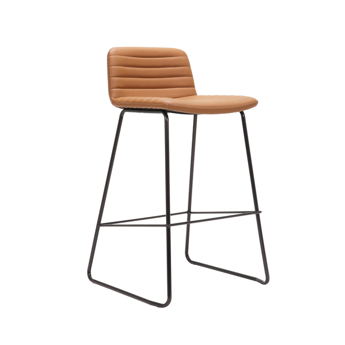 Pixel 730 Stool - Amber/Black