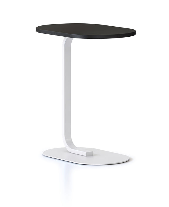 Selene Side Table - Black - White P/C