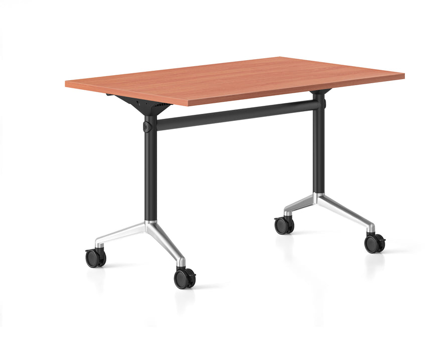 Typhoon Flip Top Table - 1200mm W x 600mm D - Cherry