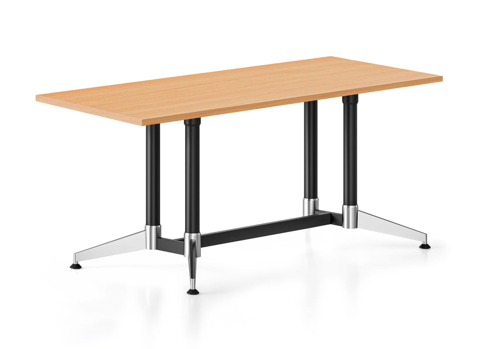 Typhoon Meeting Table - 1500mm W x 750mm D - Beech
