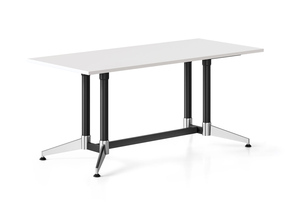 Typhoon Meeting Table - 1800mm W x 750mm D - Natural White