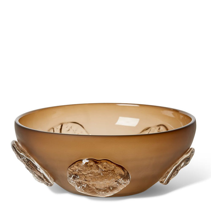Rafiki Bowl - Brown, 13cm (H)