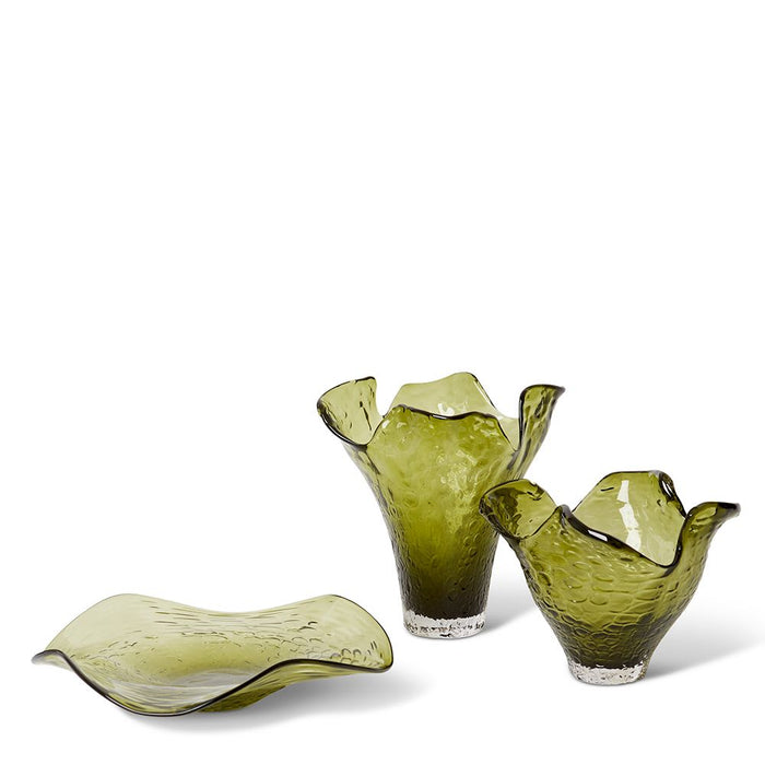 Lashay Bowl - Green, 9cm (H)