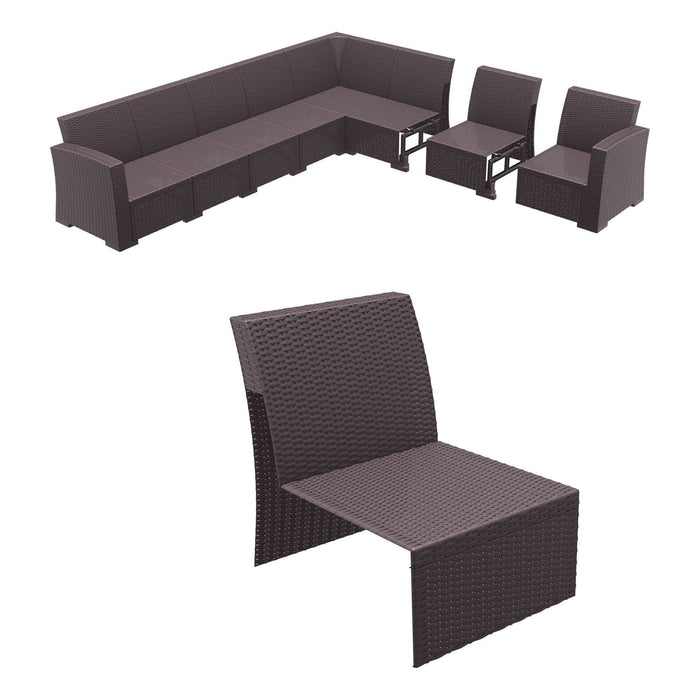 Siesta Monaco Extension Part - Chocolate