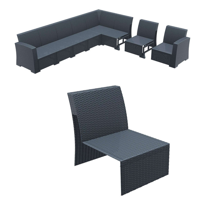 Siesta Monaco Extension Part - Anthracite