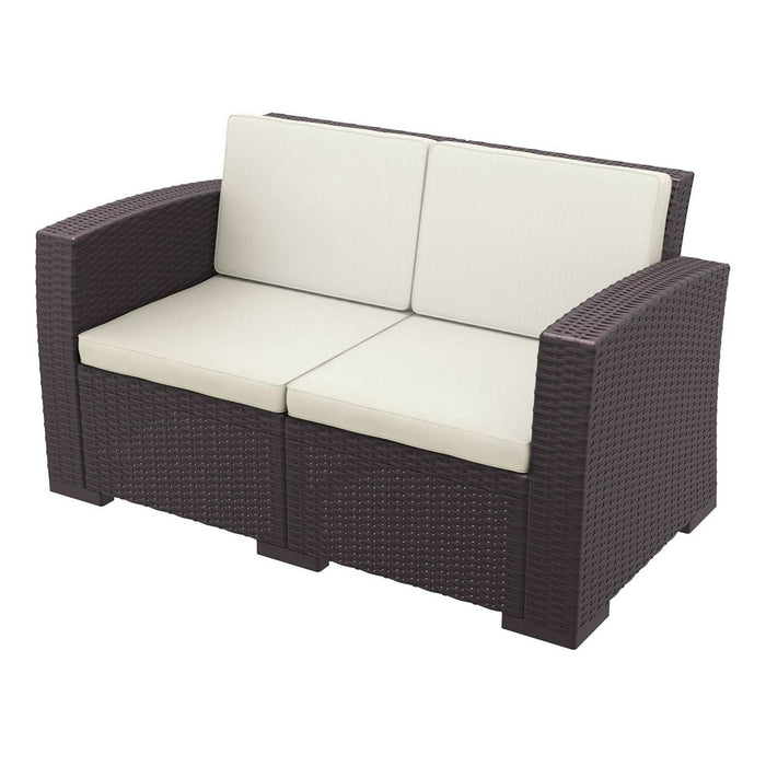 Siesta Monaco Lounge Sofa - Chocolate with cushion