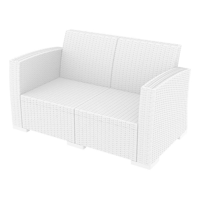 Siesta Monaco Lounge Sofa - White - No cushion