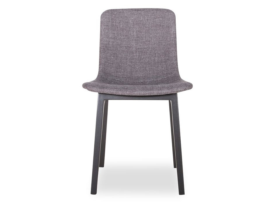 Ara Chair - Black - Charcoal Fabric