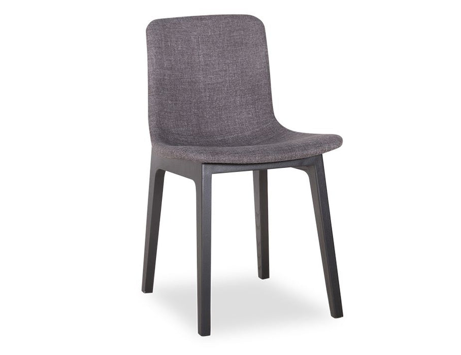 Ara Chair - Black - Charcoal Fabric