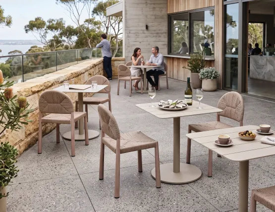 Calete Dining Chair - Outdoor - Rope, Wood