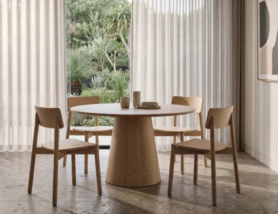 Circa Dining Table - Round - Natural Ash - 120cm