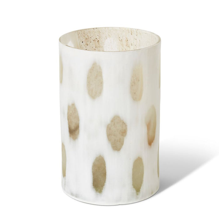 Haruni Vase - Brown/White, 23cm (H)