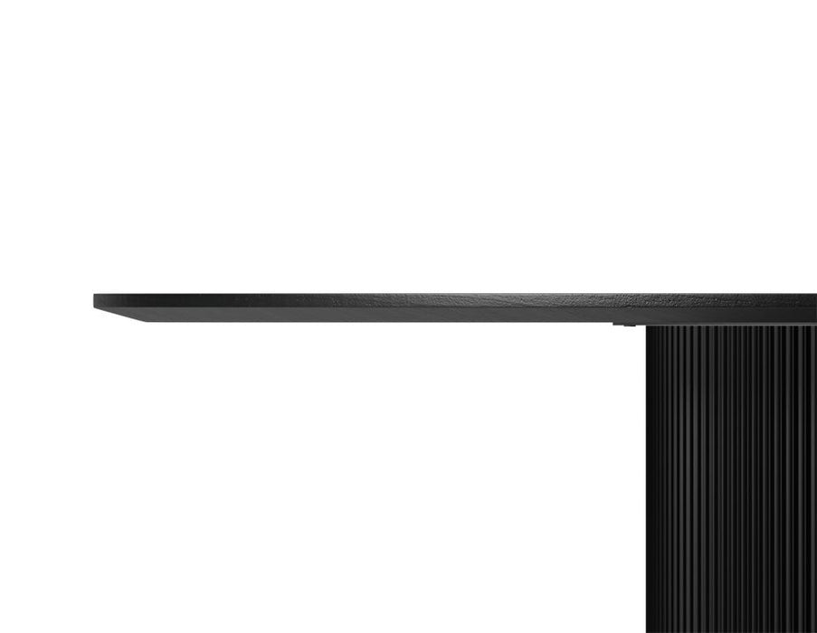 Mimi Dining Table - Black - Black - 155cm