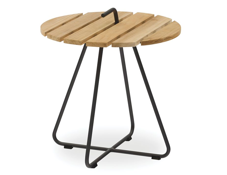 Take Outdoor Side Table - Charcoal, Wood