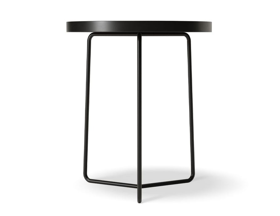 Alora Side Table - Black - Walnut