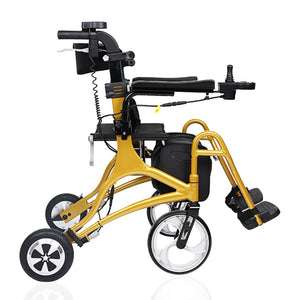 ZUBU Rollator 5 in 1 Electric Mobility Wheelchair (Model: ZB01)
