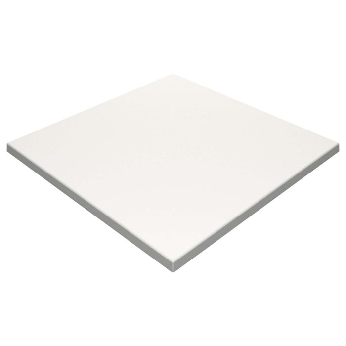 Werzalit White 800mm Square Duratop by SM France