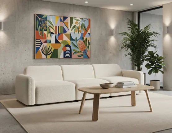Mateo Coffee Table - Rectangle - Natural Ash - 120cm