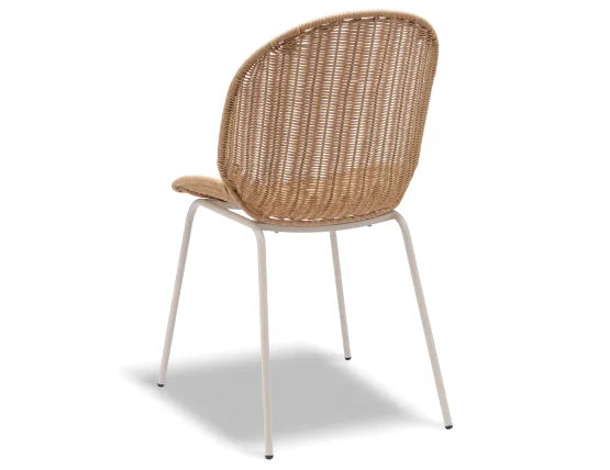 Sombra Rattan Dining Chair - Outdoor - Latte