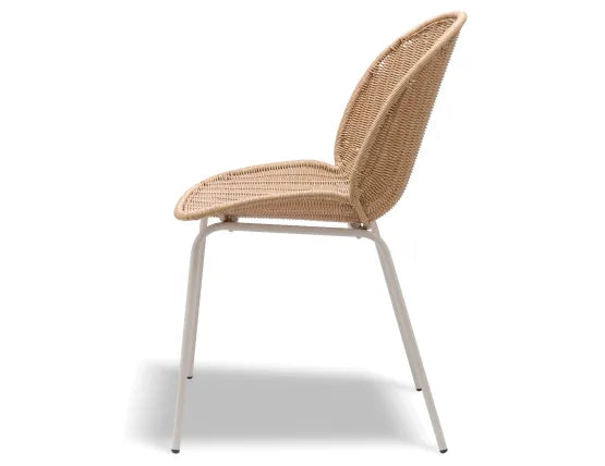 Sombra Rattan Dining Chair - Outdoor - Latte