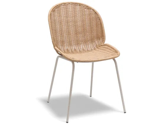 Sombra Rattan Dining Chair - Outdoor - Latte