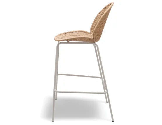 Sombra Rattan Bar Stool - Outdoor - Latte, 110cm H