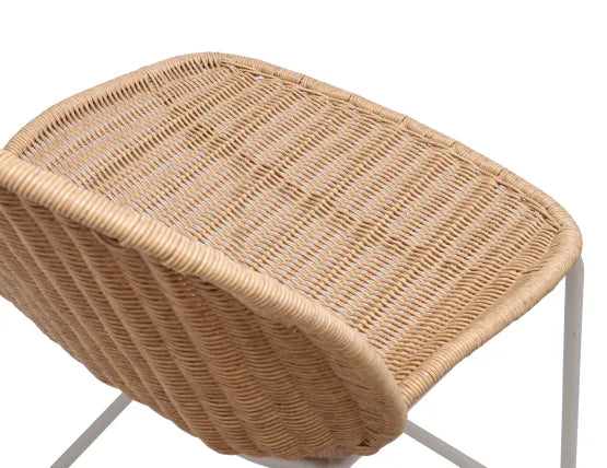 Sombra Rattan Bar Stool - Outdoor - Latte, 110cm H
