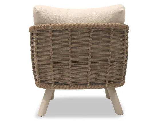 Sorrento Lounge Chair - Outdoor - Latte, Wood