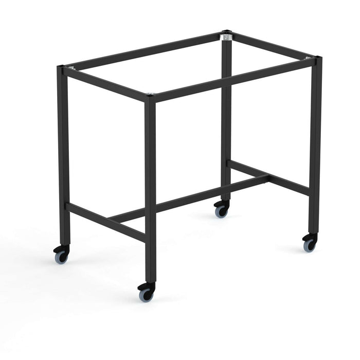 Durafurn Spire Square leg 950 Bar Height Frame 1490 x 740 x 950H - with 100mmH castors