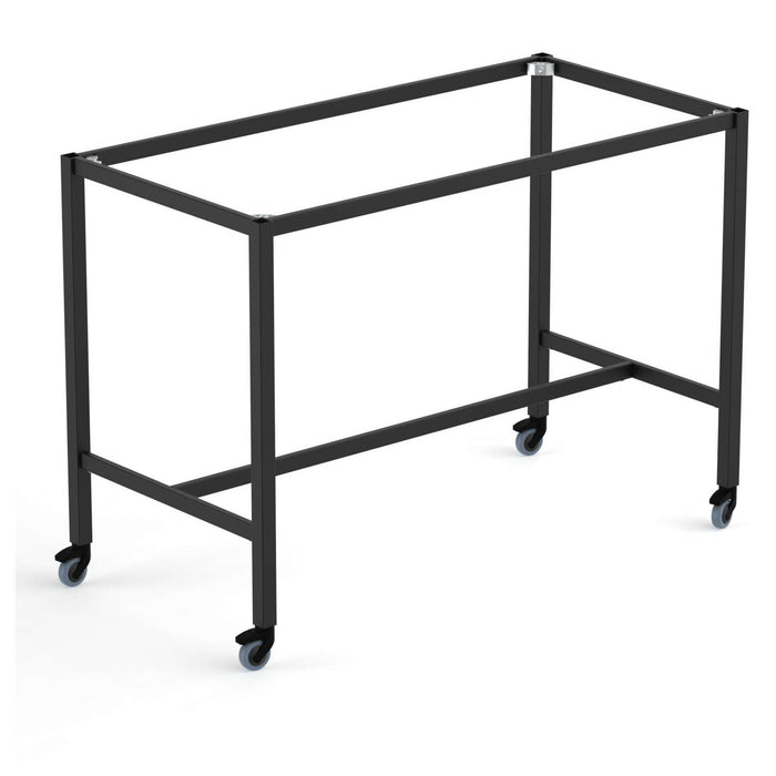 Durafurn Spire Square leg 950 Bar Height Frame 1490 x 690 x 950H - with 100mmH castors