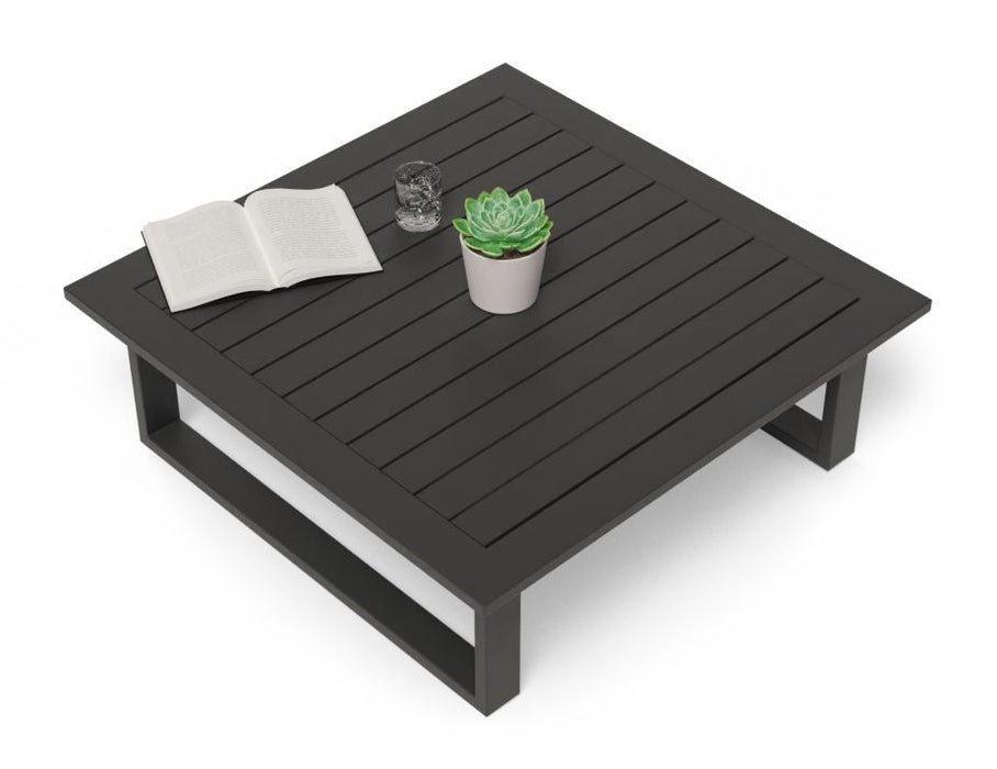 Vivara Outdoor Coffee Table - 85x85cm - Charcoal