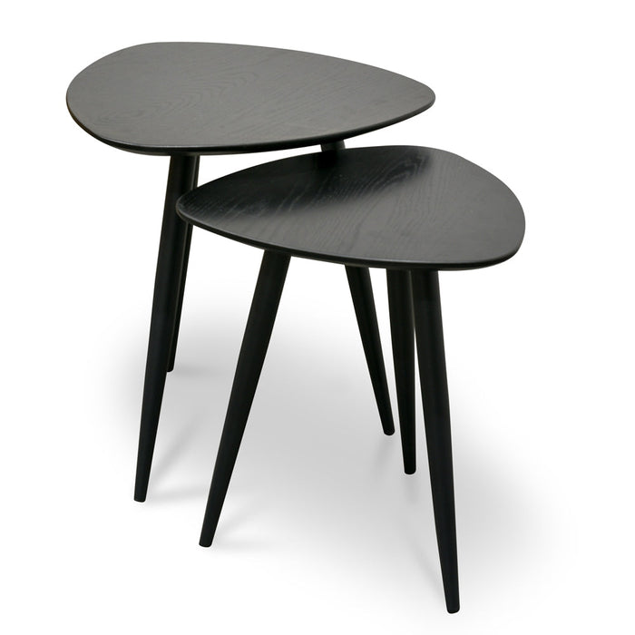 CST2410-KD Set of Side Table - Black