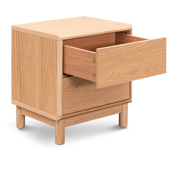 CST6087-CN - Bedside Table - Natural Oak