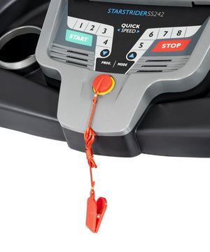 Orbit SteadyStrider Treadmill with Safety Rails