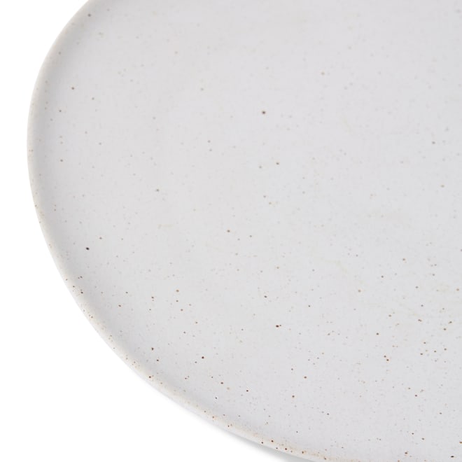 Matias Plate Medium - Sandy White
