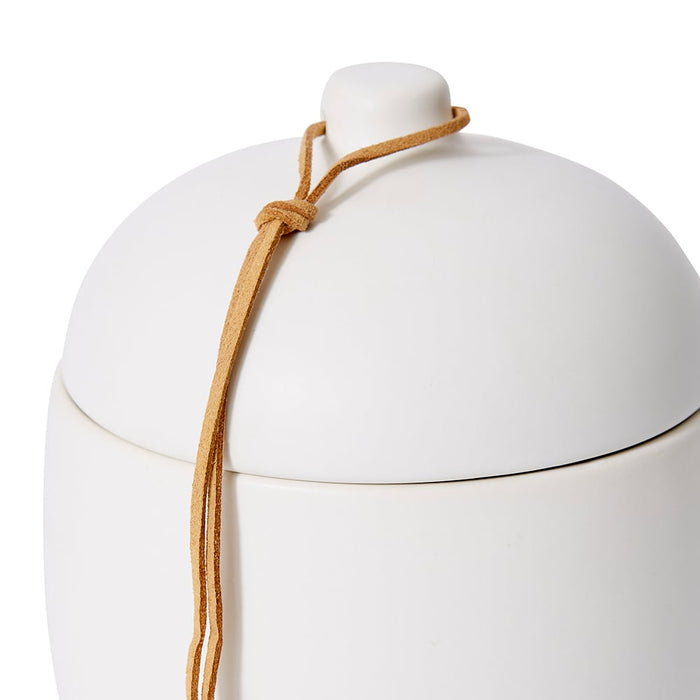 Nakano Canister - White, 15cm (H)