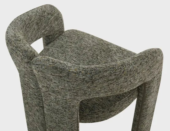 Sweep Armchair - Green, Wood
