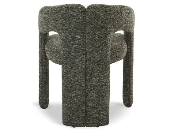 Sweep Armchair - Green, Wood