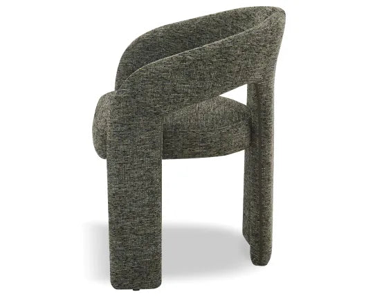Sweep Armchair - Green, Wood