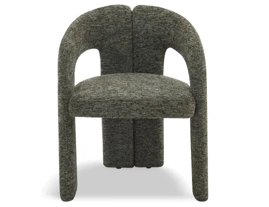 Sweep Armchair - Green, Wood