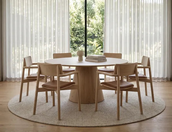 Circa Dining Table - Round - Natural Ash - 140cm
