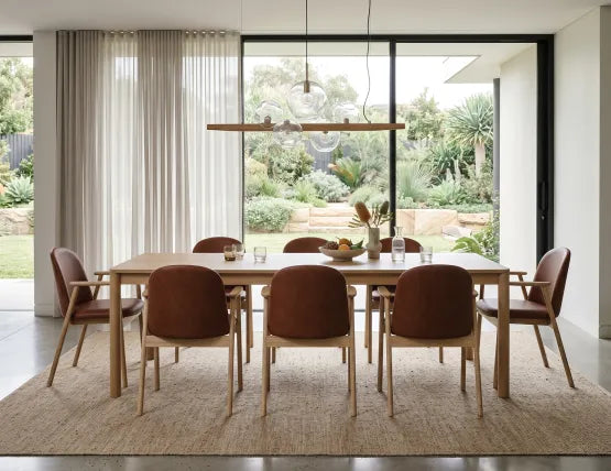 Lina Armchair - Natural - Retro Brandy PU