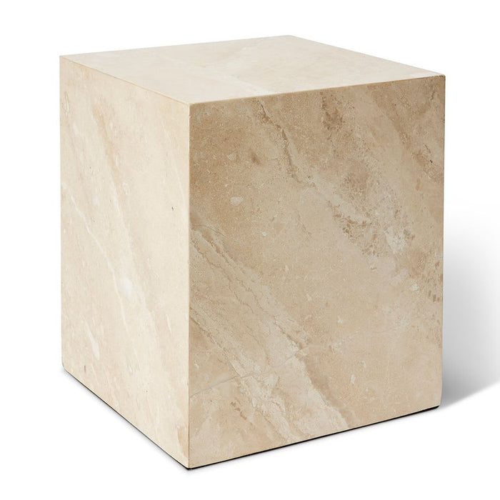 Travis Side Table Dyna Stone - Dyna Cream, 45cm (H)