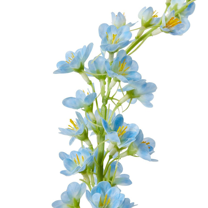 Delphinium Stem Pack of 12 - Blue, 86cm (H)