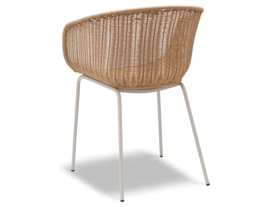Tulum Rattan Armchair - Outdoor - Latte