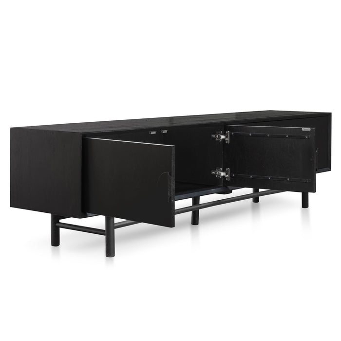 CTV2648-OW 2.1m Entertainment TV Unit - Black