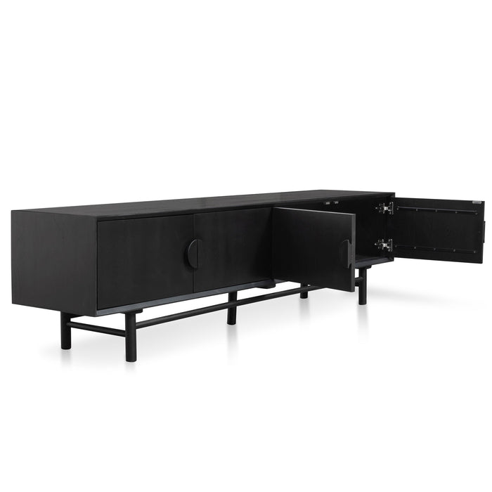 CTV2648-OW 2.1m Entertainment TV Unit - Black