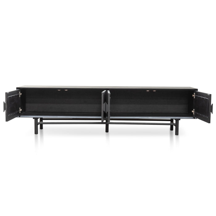 CTV2648-OW 2.1m Entertainment TV Unit - Black