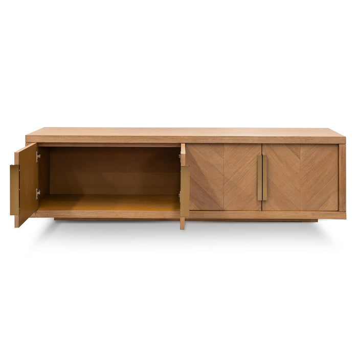 CTV2910-VA 1.8m Entertainment TV Unit - Dusty Oak