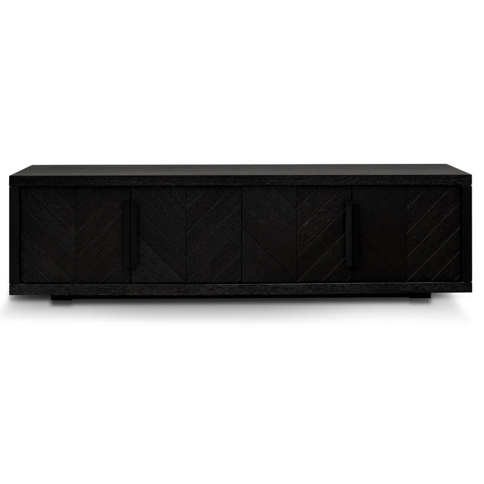 CTV2911-VA 1.8m Entertainment TV Unit - Textured Espresso Black